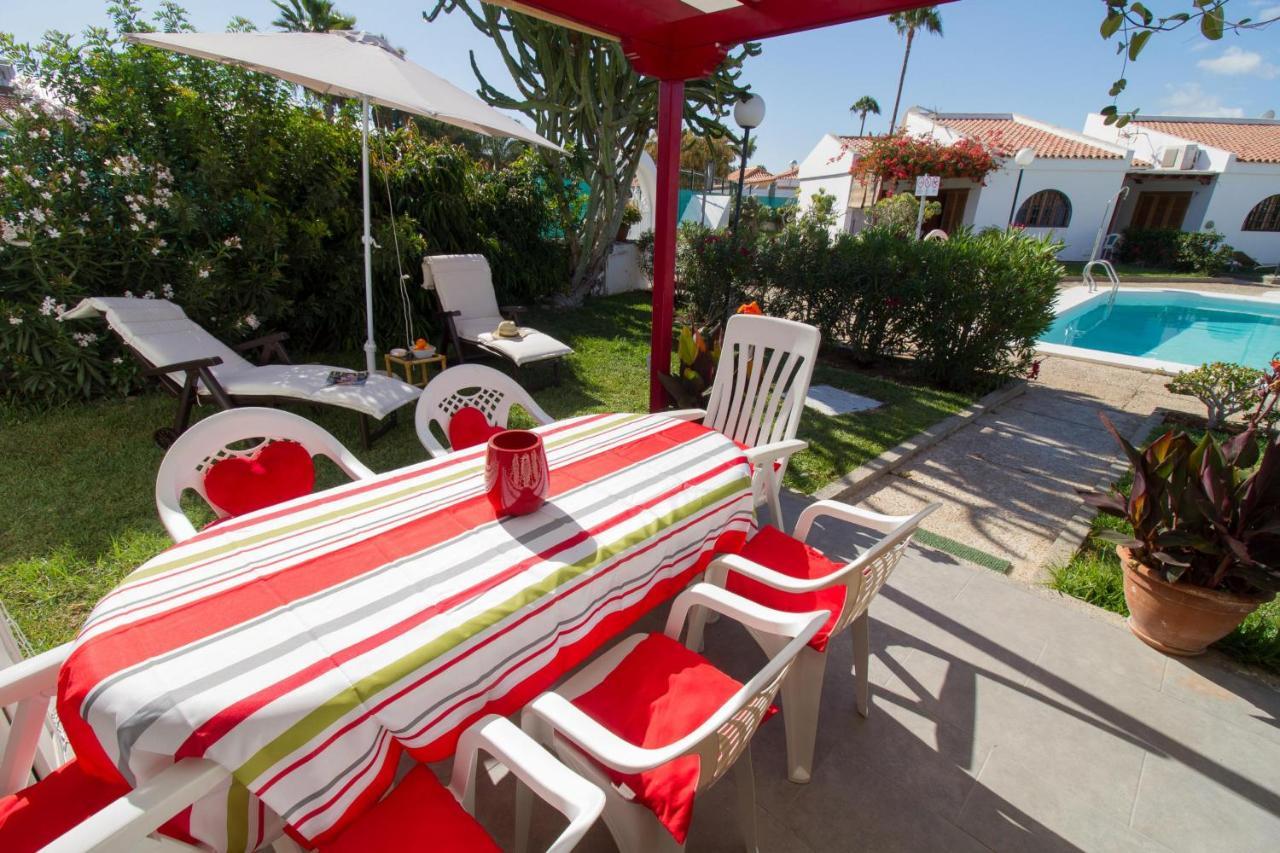 Flatguest Tabaibales - Pool - Terrace - 3Bdr Villa Maspalomas  Buitenkant foto